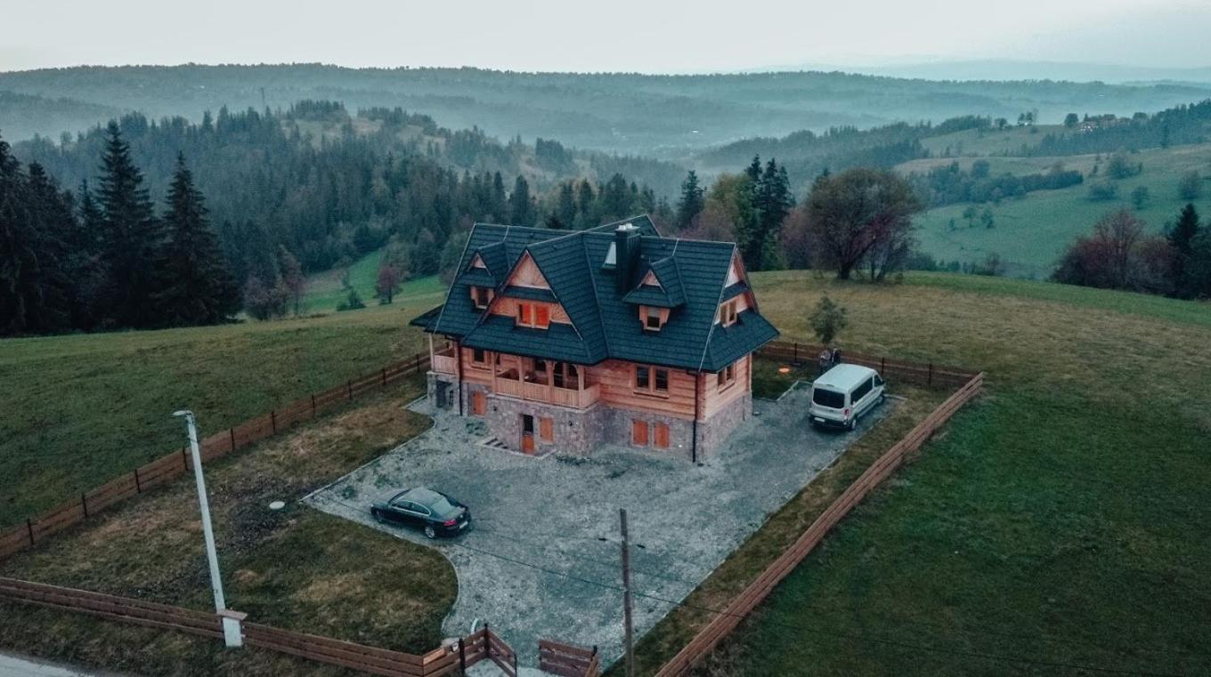 Dom Z Widokiem Na Wierchy - Panorama Na Tatry - Traditional Folk House Gliczarów Dış mekan fotoğraf