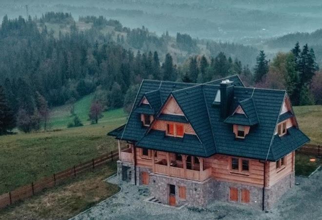 Dom Z Widokiem Na Wierchy - Panorama Na Tatry - Traditional Folk House Gliczarów Dış mekan fotoğraf