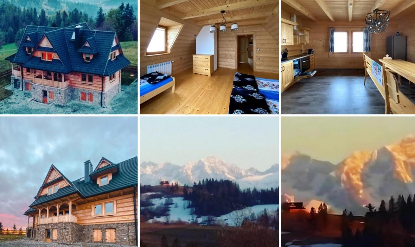 Dom Z Widokiem Na Wierchy - Panorama Na Tatry - Traditional Folk House Gliczarów Dış mekan fotoğraf